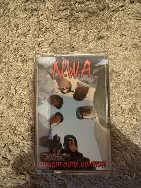 Straight Outta Compton Cassette Tape - Black